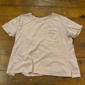 Cute Pink Flower Shirt